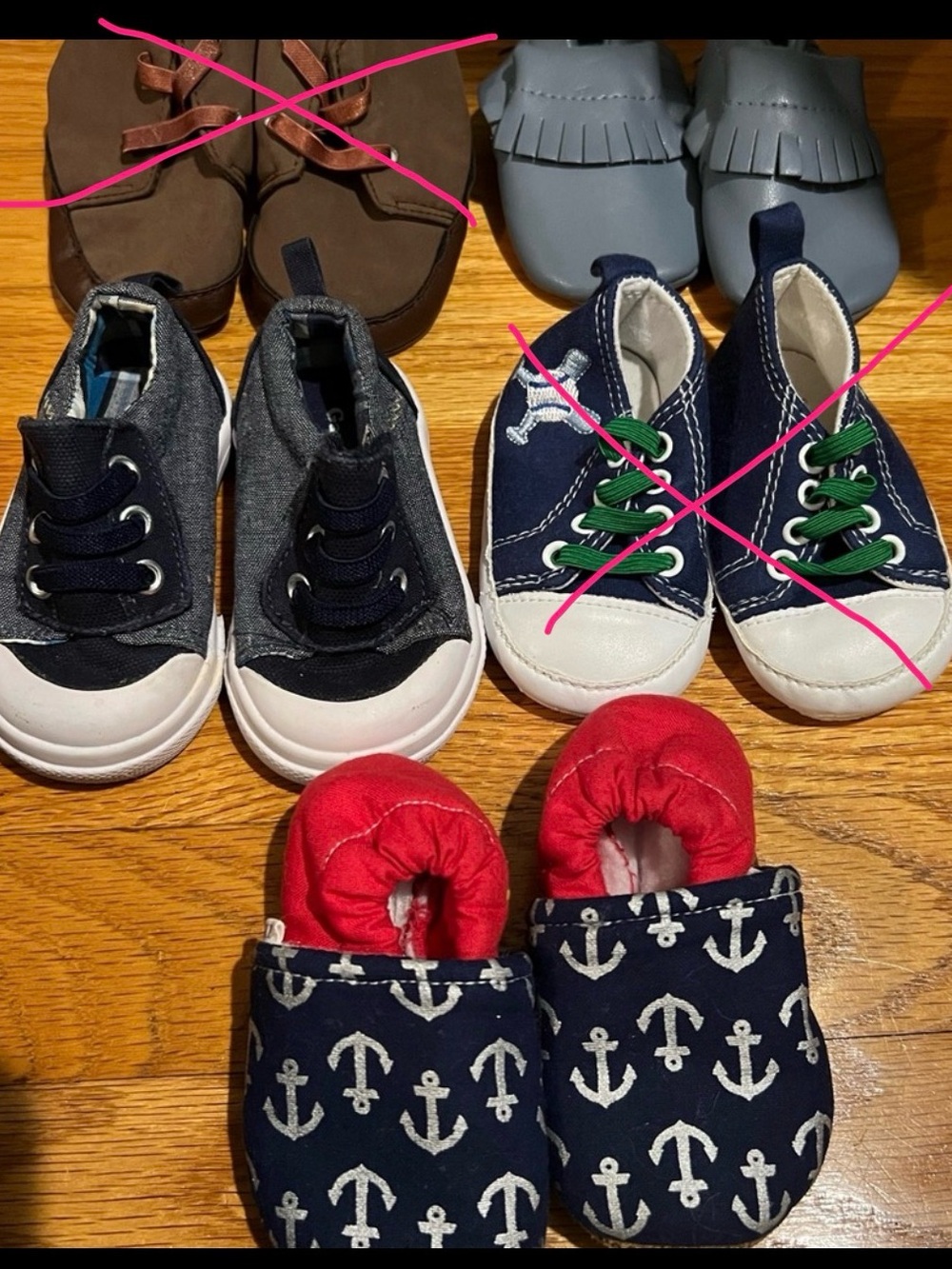 Baby Shoe bundle size 1-2c